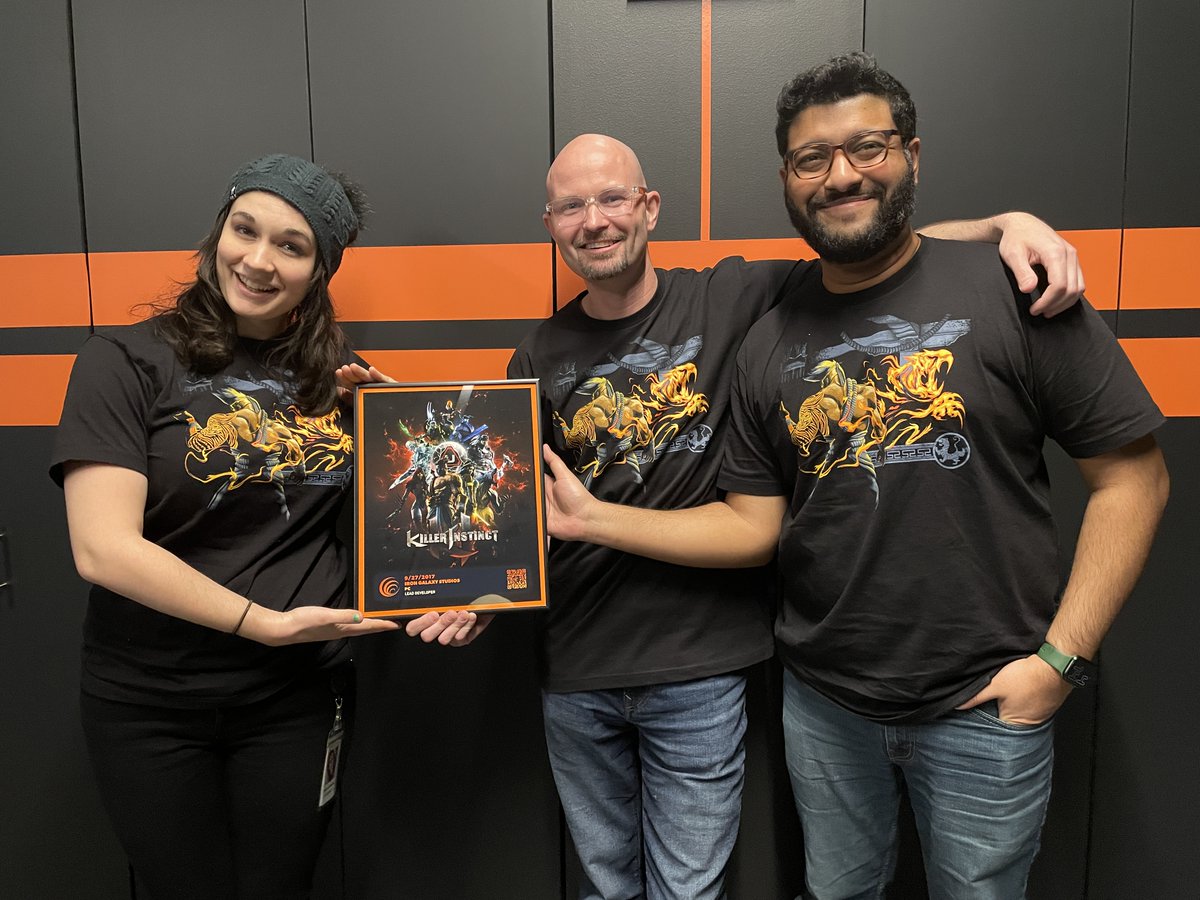 IronGalaxy's tweet image. Shout out to a game we're loving a little extra today, @KillerInstinct. Much thanks to our friends at @XboxPublishing and @EightySixed for the Jago merch. 
#PlayKI