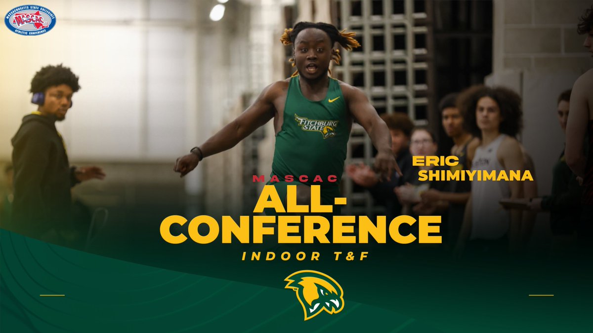 Shimiyimana earns MASCAC All-Conference Honors with his first place finish last weekend at the MASCAC Championships in the triple jump!