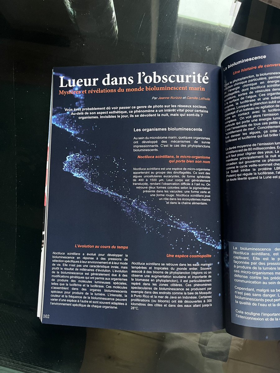 Jeanne Nurizzo (@jeanne_nurizzo) on Twitter photo 📚| Super travail de Antoine Gros avec son magazine qui parle vraiment de tout ! Il y a même mon article écris avec <a href="/camillelathuile/">Camille Lathuile</a> sur la bioluminescence 🪼
Vous pouvez le retrouver sur ig : <a href="/tiens_tiens_off/">Tiens, tiens...</a>
Et sur son site : tiens-tiens.com 📚| Super travail de Antoine Gros avec son magazine qui parle vraiment de tout ! Il y a même mon article écris avec <a href="/camillelathuile/">Camille Lathuile</a> sur la bioluminescence 🪼
Vous pouvez le retrouver sur ig : <a href="/tiens_tiens_off/">Tiens, tiens...</a>
Et sur son site : tiens-tiens.com