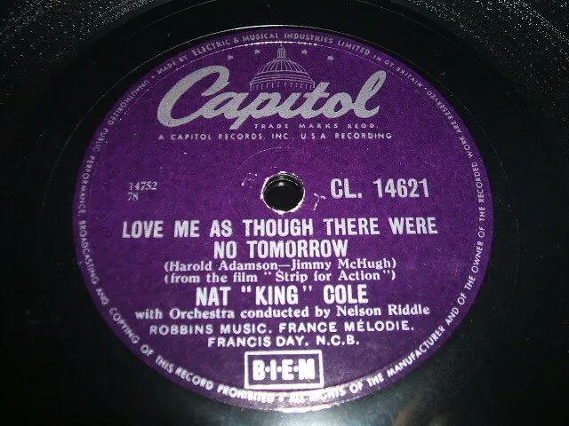 rougesgorges's tweet photo. via #KUVO
KUVO Jazz 89.3 FM Breckenridge: 89.7 FM Denver: 89.3 FM #Jazz via #Denver
78rpm Capitol CL14621 - Nat King Cole - Love Me As Though There Were No Tomorrow https://t.co/Pl0mWFDcua
