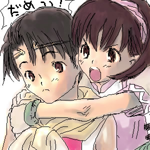 昔、お絵描き掲示板に描いた幻想水滸伝IIの絵です。
自分の中で村山吉隆さんは小島秀夫さんと並ぶコナミの偉大なゲームクリエイターでした。 