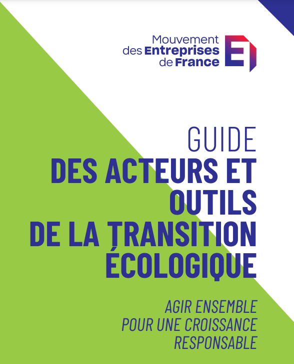 Le <a href="/medef/">Mouvement des Entreprises de France</a> publie un GUIDE DES ACTEURS ET OUTILS DE LA TRANSITION ECOLOGIQUE qui regroupe :
☘ Un rappel des enjeux de la transition écologique
👥 Une prés des acteurs de la transition
💡 Les différents financements et les plateformes d'aides nationales
medef.com/uploads/media/…