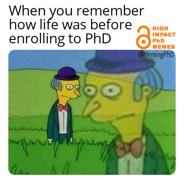 #highimpactphdmemes #phd #phdlife #phdmemes #phdchat #phdforum #AcademicChatter #academia #research #researchers #phdstudent #memes #memesdaily #phdcandidate #academicart #postdoc #postdoclife