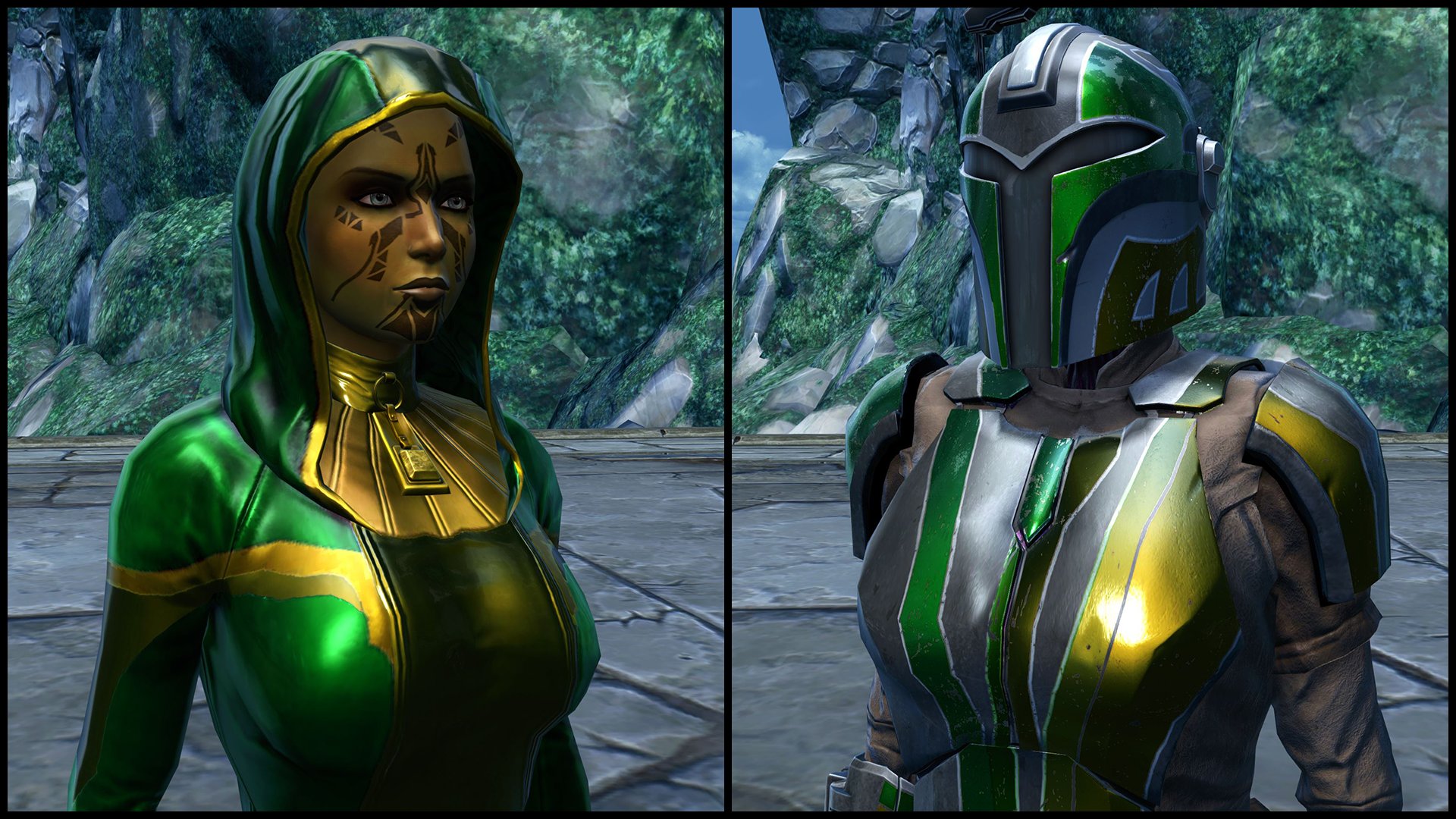 SWTOR Green Gold Enhanced Dye Module
