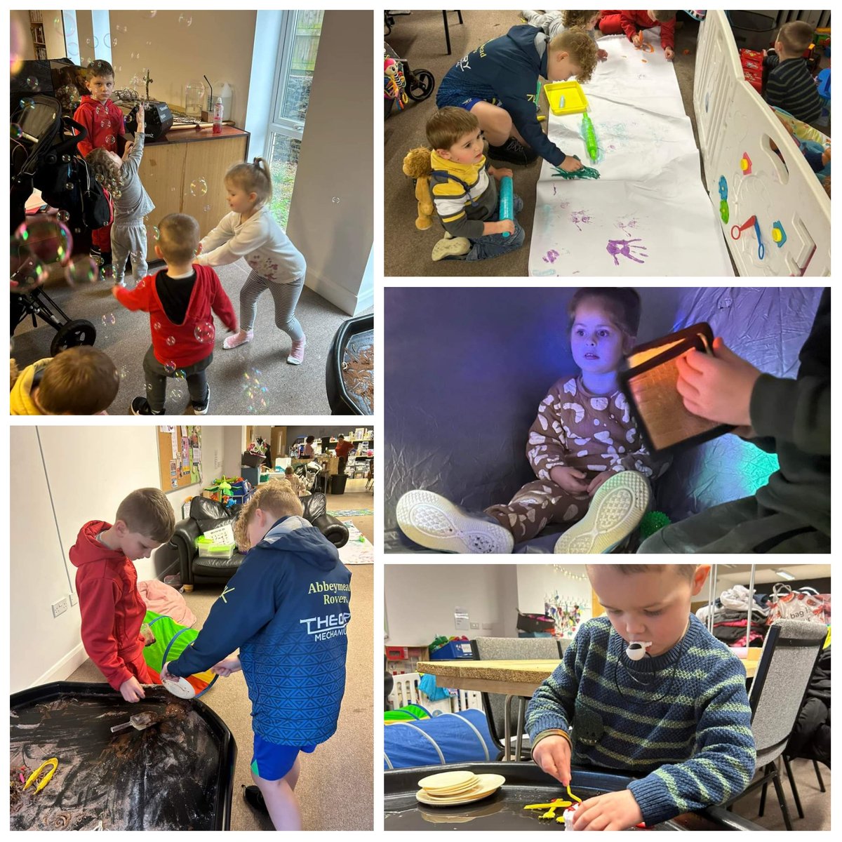 Today we visited the Welcome Table Cafe in Matson to deliver a pop up sensory play session. Those that joined us had a great time and we're looking forward to delivering more over the next few months.