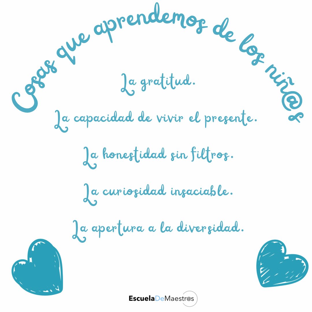 ¿Qué otras lecciones has aprendido de l@s niñ@s? ¡Comparte tus pensamientos! 💭💖 #AprendiendoDeLosNiños #Niñez #LeccionesDeVida #Niños #Maestros #Educacion #Felicidad