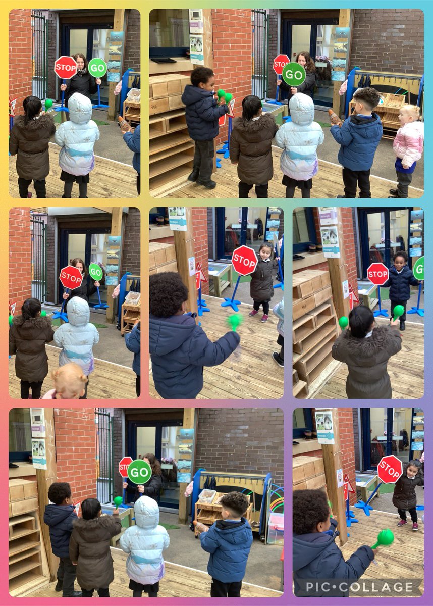 StJohnsRCRochEY's tweet photo. Today, we practised having control over our actions. We followed the instructions on the signs to know if we should play the instruments or not! Then we took turns controlling the signs. #onefamilyinChrist #selfcontrol #PSED #takingturns #playingtogether #stoporgo https://t.co/QqyU8TvRkx