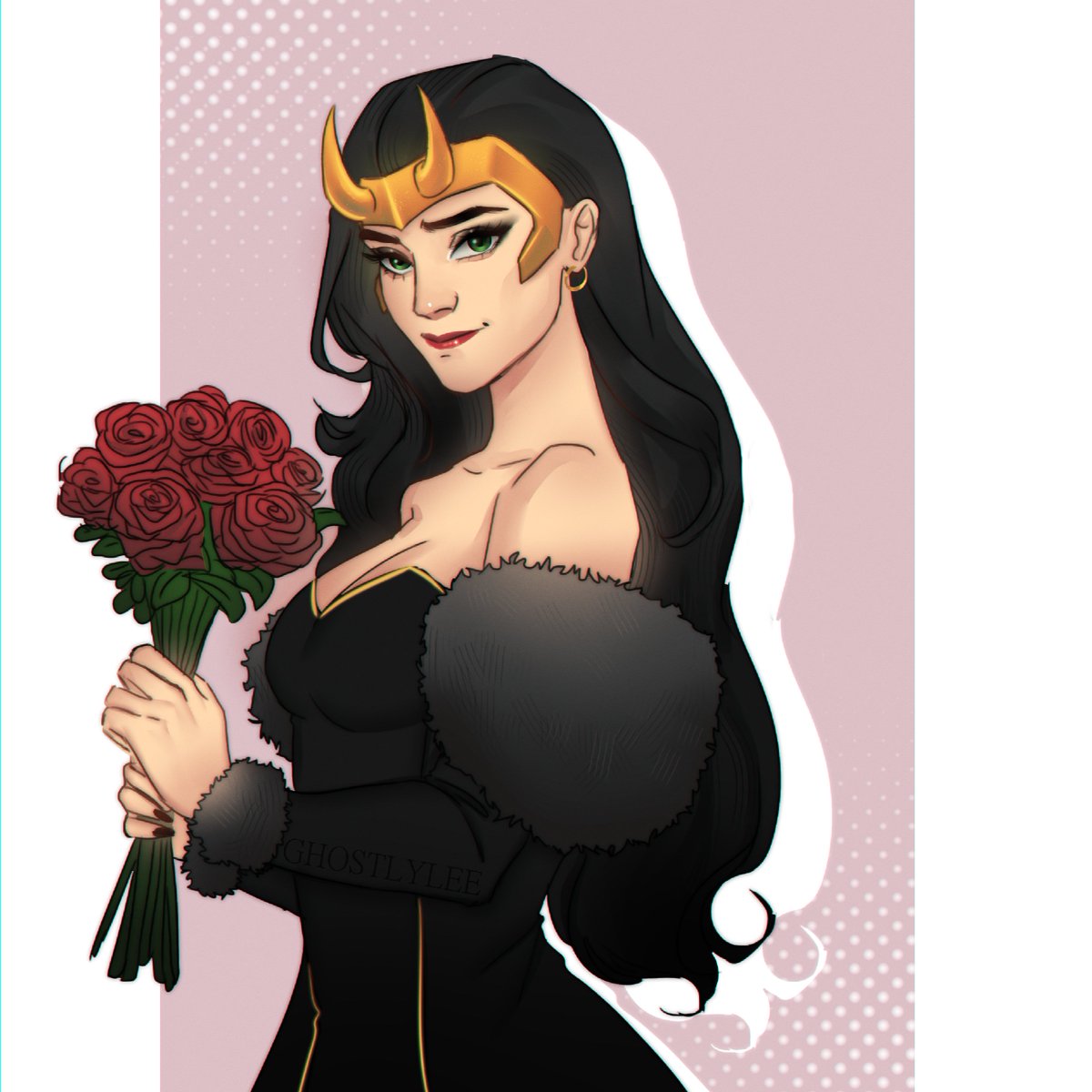 Choose wisely… Or don't choose at all  (～￣▽￣)～🌹

#loki #ladyloki #art #mcu #marvel #ValentinesDay