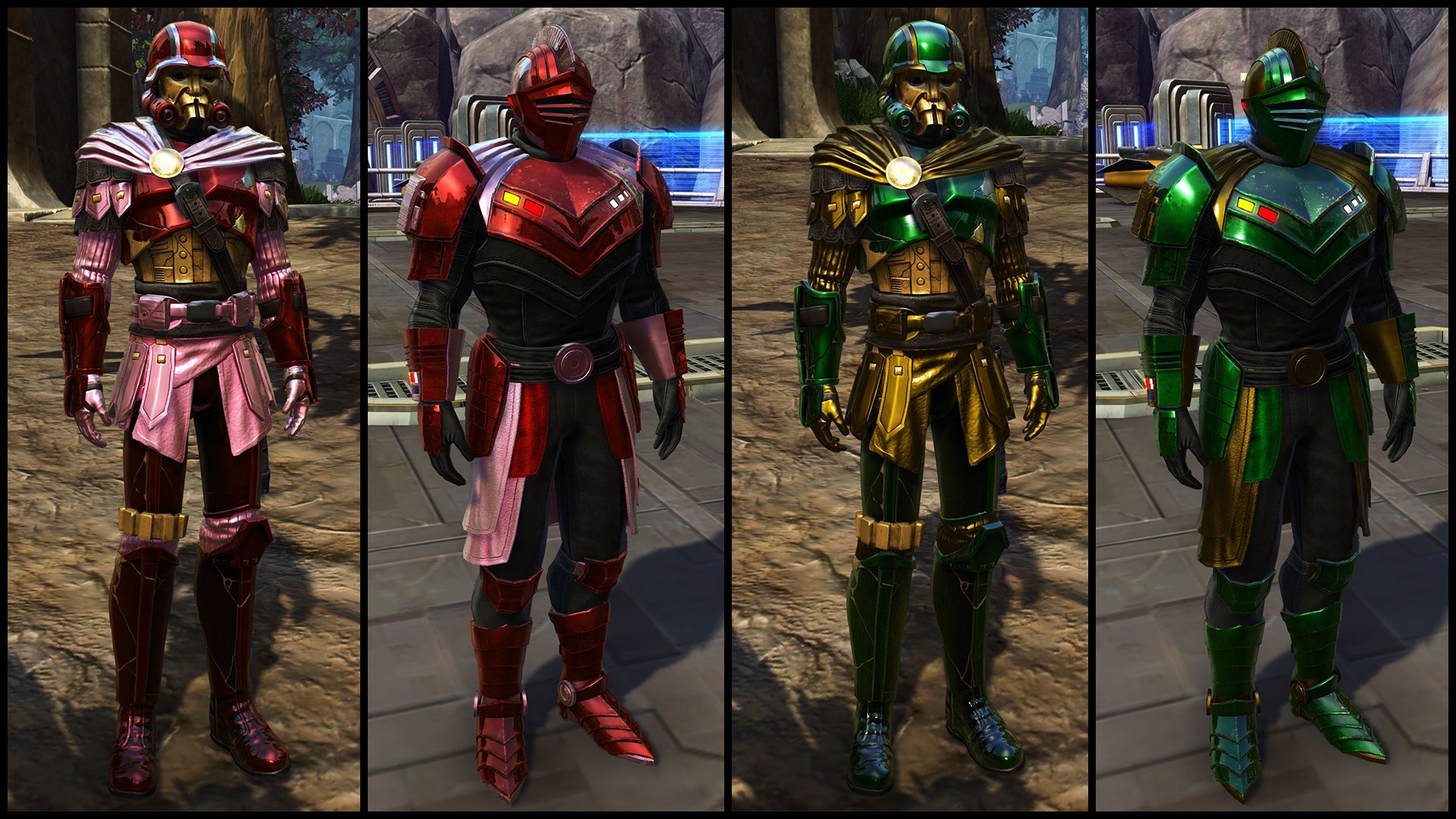 SWTOR Prime Centurion Gothic Master Armor Set