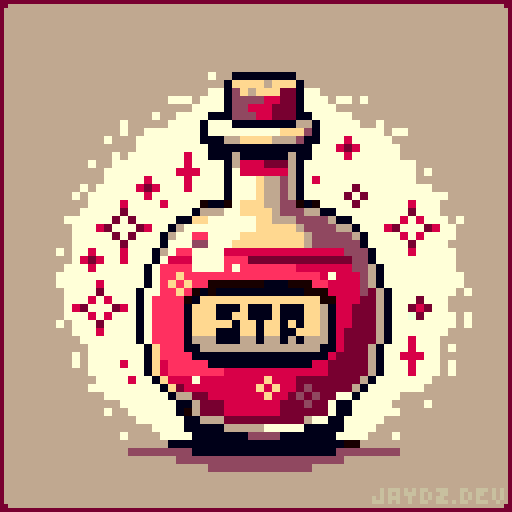 JaydzDev's tweet photo. 🔥 STRENGTH POTION ALERT 🔥

#UnderpunksRPG

Secure the #1 STRENGTH POTION – a badge of honor & a hefty challenge! 💪 

Boost your STRENGTH to smash through dungeon doors, heave salvage, wield epic weapons, or unlock exclusive jobs. 🚪💥🗡️🛠️

🔗 BLEND NOW LIVE: https://t.co/5NV5D3YbXA #StrengthPotion #Underpunks #EpicLoot #WAXFAM #DiscordGame