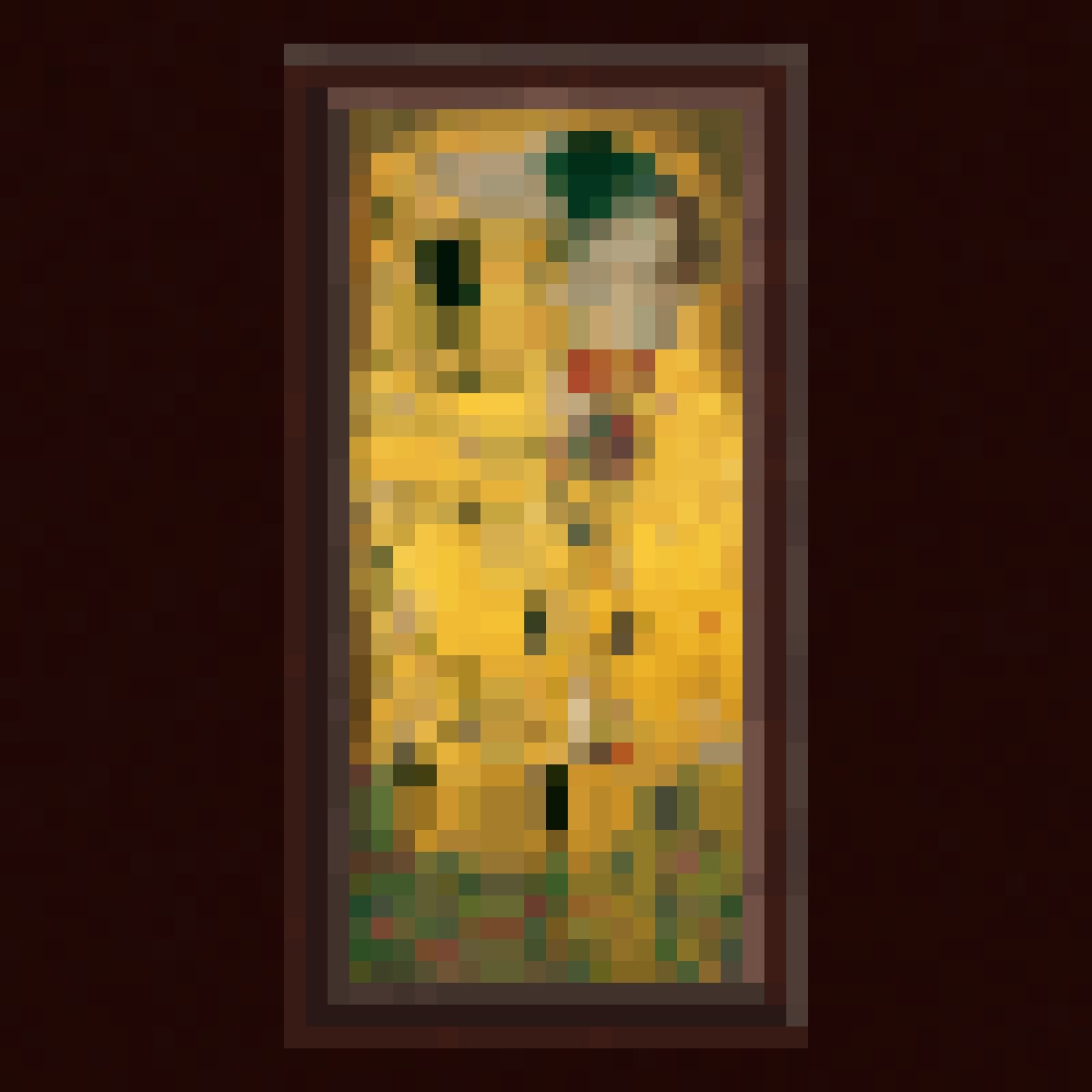 0x12am's tweet photo. Little project I am working on that I may release as #ordinals. Uniquely curated classical artworks, stored forever on-chain. 

What a better way to unveil the project with the world than with Klimt's "The Kiss" masterpiece. An ode to lovers around the world. Happy Valentine's! https://t.co/A71wvAxu4h
