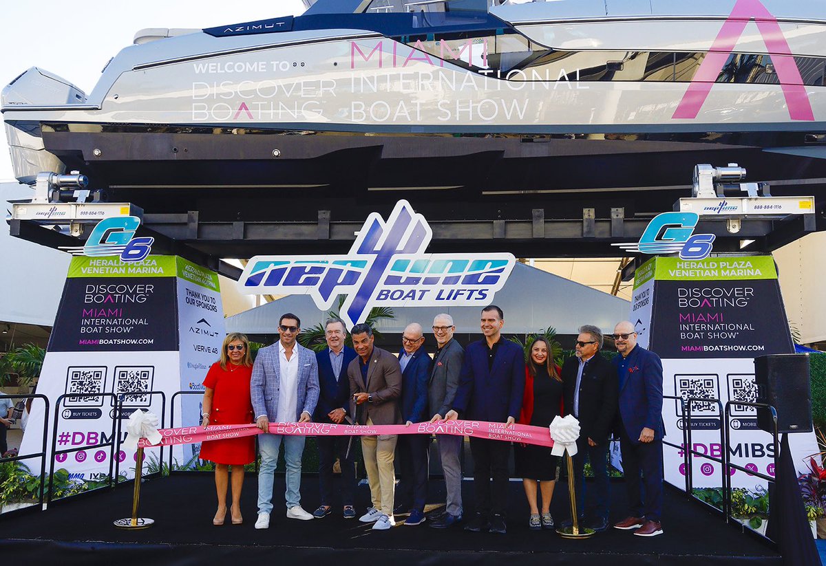 Alina T. Hudak (@cmbmanager_ath) on Twitter photo Thrilled to welcome the <a href="/MiamiBoatShow/">Miami International Boat Show</a> back to our city. From the mainland to Miami Beach, there is something for everyone and we are happy to be a part of this premiere event. Thrilled to welcome the <a href="/MiamiBoatShow/">Miami International Boat Show</a> back to our city. From the mainland to Miami Beach, there is something for everyone and we are happy to be a part of this premiere event.