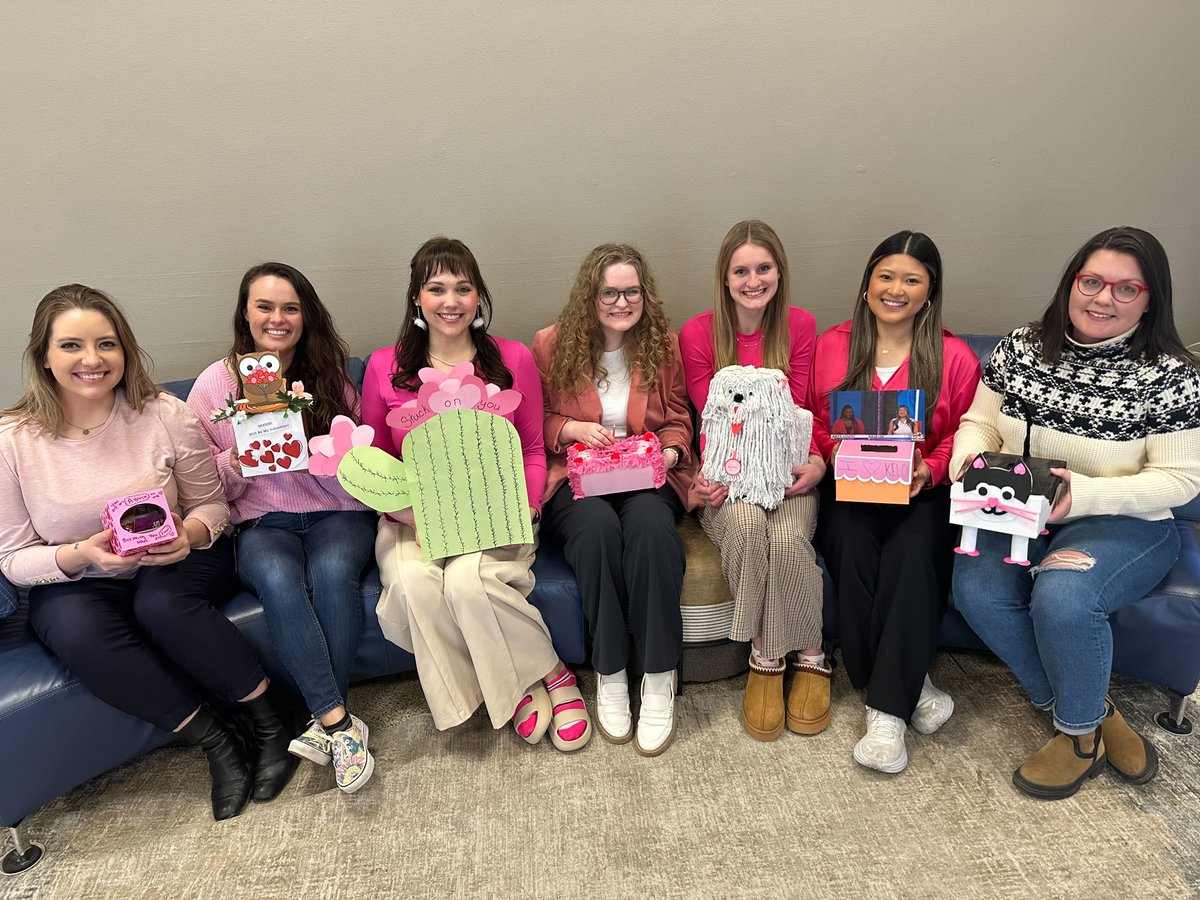 Some of us <a href="/keloland/">KELOLAND News</a> newsroom girlies had some fun and created Valentine's Day boxes just like the good ol' days of elementary school! We even passed out candy 🍭🩷 I hope everyone is having a good Valentine's Day so far! #KELONews