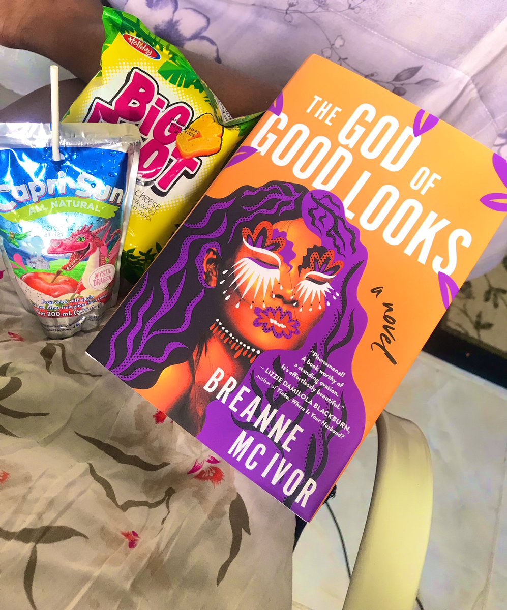 Told myself that I would start reading more books this year from Caribbean Authors. 
This book was written by @BreeMcIvor and she’s Trinidadian.
 I’ve seen only good reviews of this book so I’m excited to start.#TheGodofGoodLooks #ReadCaribbean