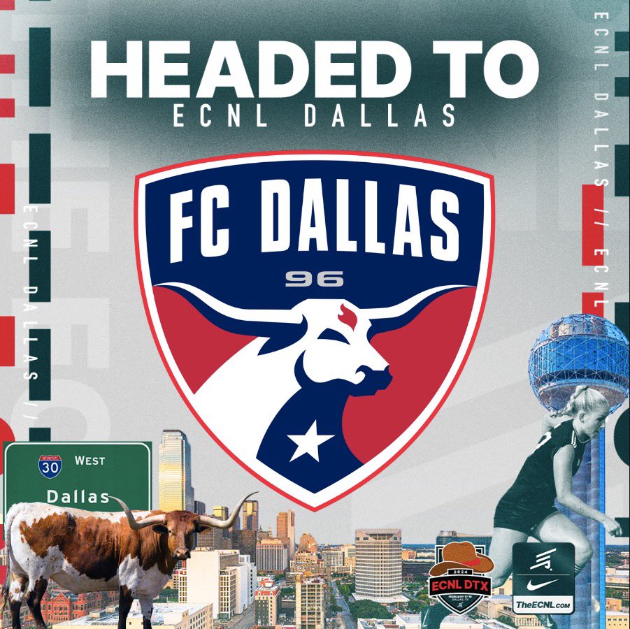 Up Next ⏭️

We are very excited to be hosting #ECNLDTX at our facility here in Frisco this weekend‼️ 

Safe travels to all teams and families flying in from all over 🇺🇸 and good luck to our teams competing! 💙❤️💙

#DTID | @fcdallas | @ecnlgirls | #HeartAndHustle
