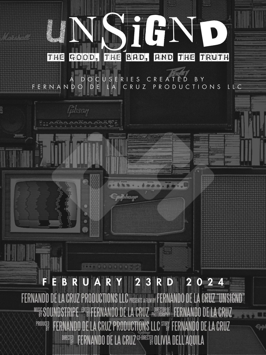 FD_Productionz's tweet photo. After an entire year of production, we have completed the Unsignd docuseries, consisting of 3 episodes. In this series, we delve into the challenges faced by unknown musicians in the music industry and the reality.

#filmmusic #music #documentary #indiefilmmaker #comingsoon #film https://t.co/gbWNsEQNi0