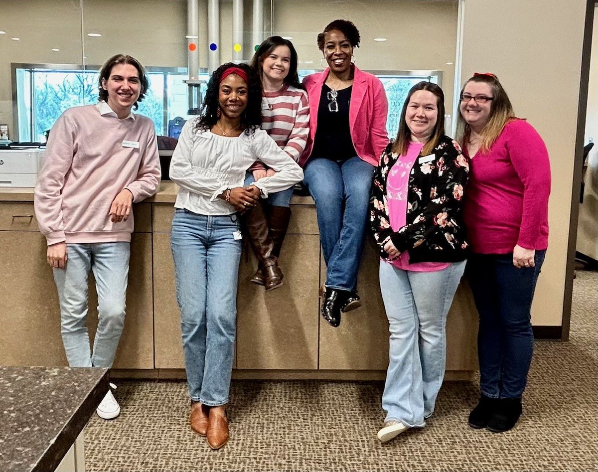 Your DATCU team is spreading the Valentine's Day cheer by wearing red, pink, and white today! Sending warm wishes to all our members and friends for a day filled with love and happiness. Happy Valentine's Day from all of us at DATCU.