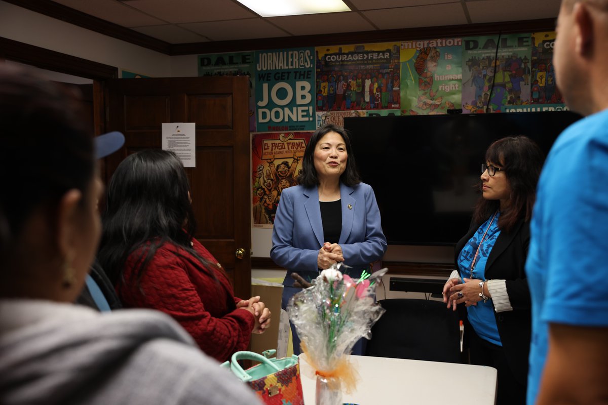 Today I'm in Mississippi with @IAJEofMS to meet with immigrant workers and learn more about their experiences, needs, and how @USDOL can help them. When we say we're the most pro-worker administration in history, we mean ALL workers.