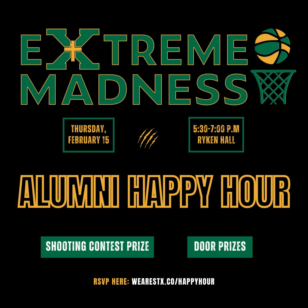 Join us at our eXtreme Madness Alumni Happy Hour on Thursday! Enjoy cocktails, appetizers, and a chance to win prizes while we share our new tournament rules! 🔗wearestx.co/happyhour #WeAreStX #GoStXtigers #brotherhood #xaverian #louisvillecatholicschools