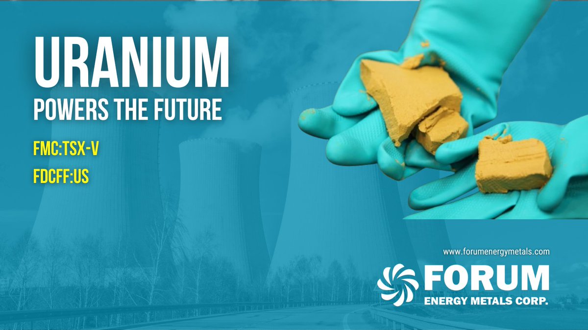 Discovering the #uranium that powers tomorrow's nuclear plants. $FMC.V $FDCFF #stocks #mining #equities #miningexploration #smallcapstocks