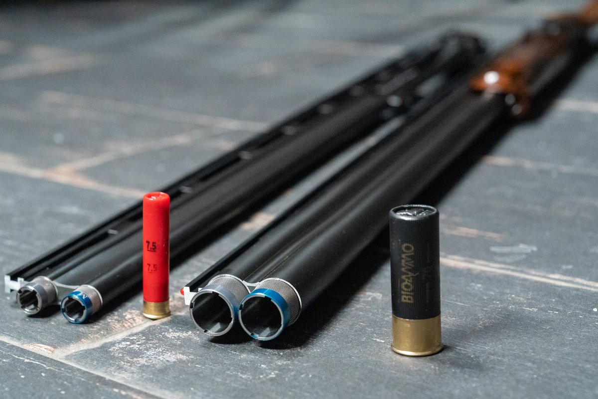 BespokeParkCity's tweet photo. 410 or 12 Gauge? With the @Blaser_USA F3 both barrels are interchangeable and have the same balance. https://t.co/GcdlnNhonm