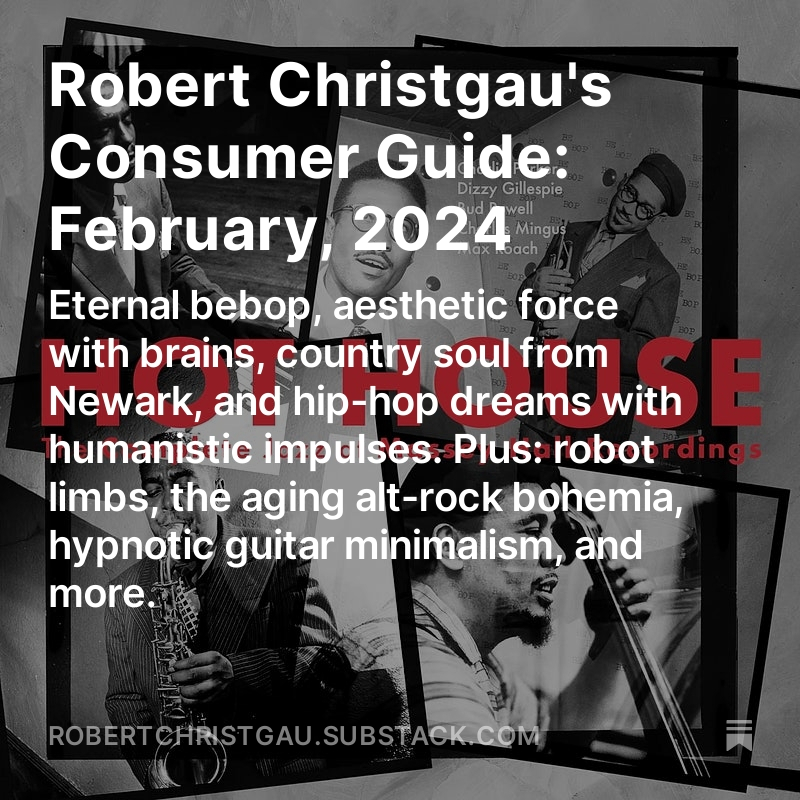 rxgau's tweet image. I swear I didn't plan the new Consumer Guide for Valentine's Day. It was a calendar accident. But that doesn't mean I don't love you or that Millie Jackson does. Jenny from Thebes, maybe.
robertchristgau.substack.com/p/consumer-gui…