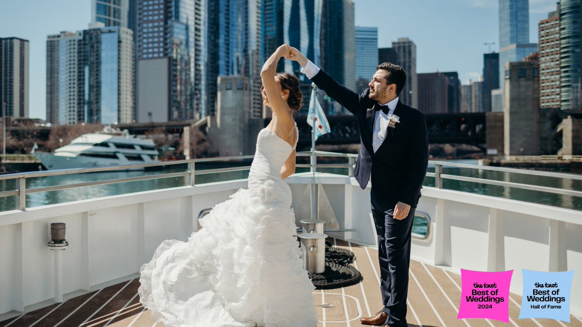 We are proud to announce City Cruises Chicago has been named a winner of @theknot Best of Weddings for the sixth time, and are honored to be a member of their Hall of Fame. Getting hitched in the Windy City? Don't miss our wedding showcase on March 2! bit.ly/3SI8Oea