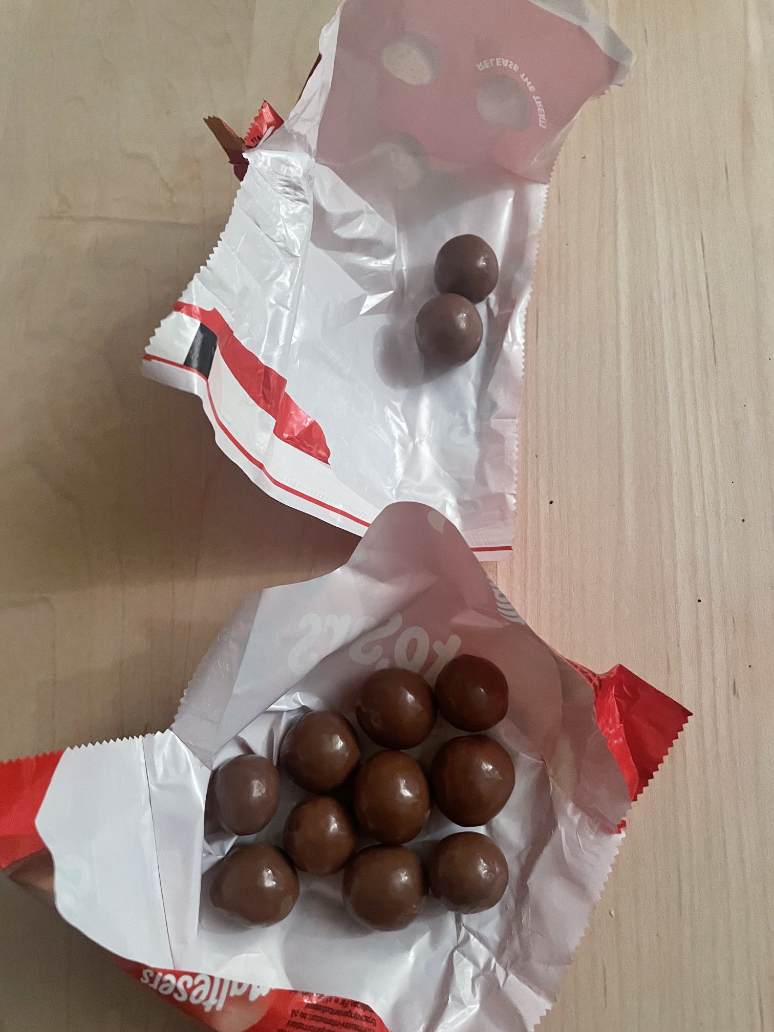 Nadia Silver on X: One of these fun size packets of Maltesers is