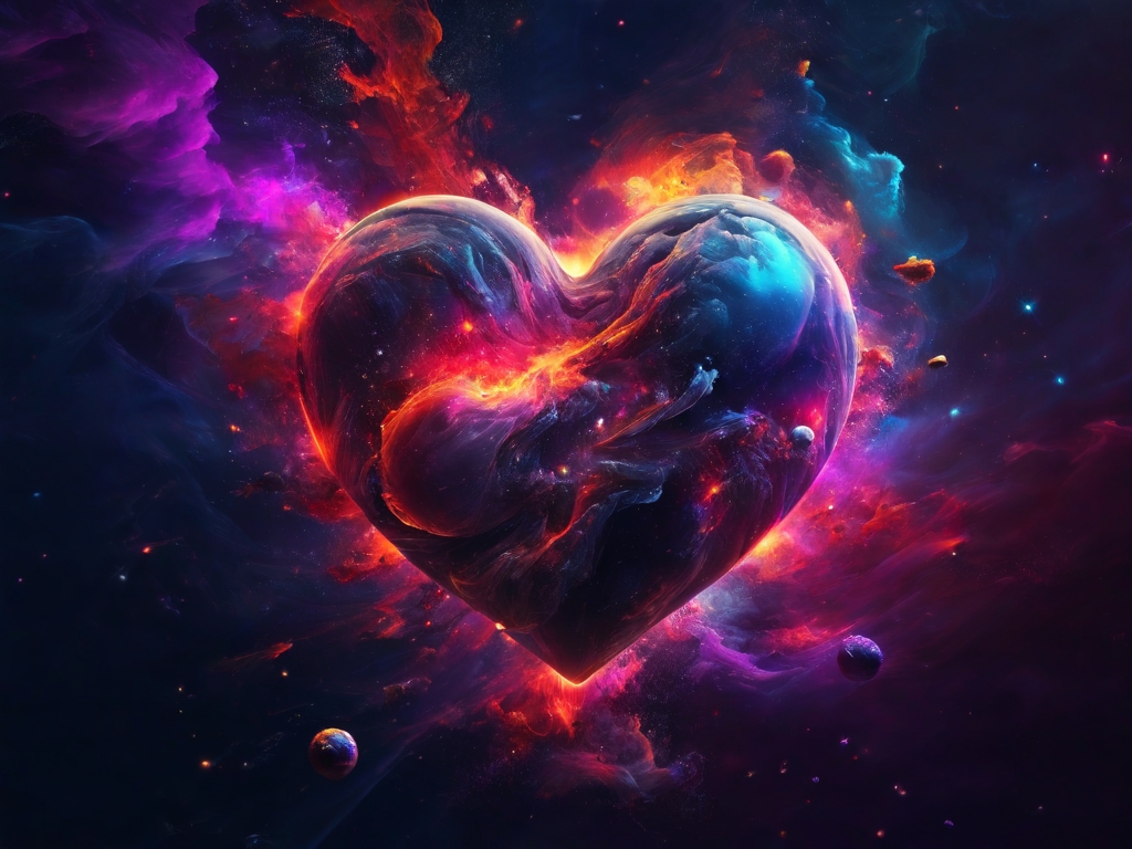 💕 On this Valentine's Day, let's set our love free to embrace the universe's vastness. Love knows no bounds when it's shared openly and unconditionally. Happy Valentine's Day! 💫 #ValentinesDay #LoveIsUniversal #AIart