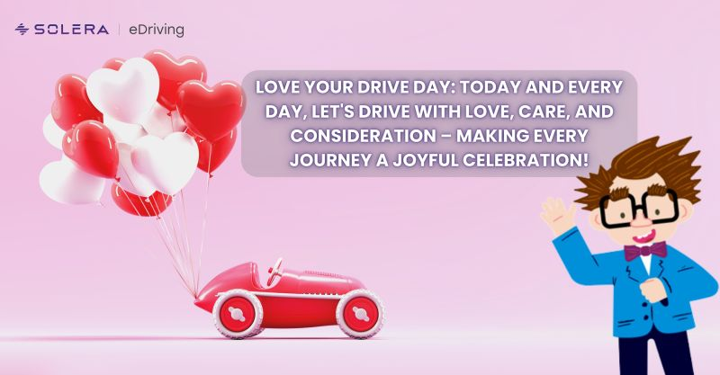 Professor Eddie here to wish you all a safe and happy Valentine’s Day! 
 
February's love extends to our roads too! Drive responsibly, drive kindly, and let's all love our drive together.
