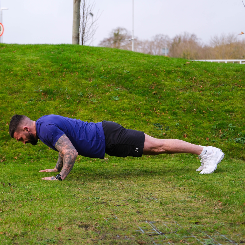 CR_UK's tweet photo. COMMIT TO 100 PUSH-UPS A DAY IN APRIL!
Do them in your bedroom. Do them in the gym. Do them at the office. It’s your challenge. Do it your way! Get a free t-shirt when you sign up!