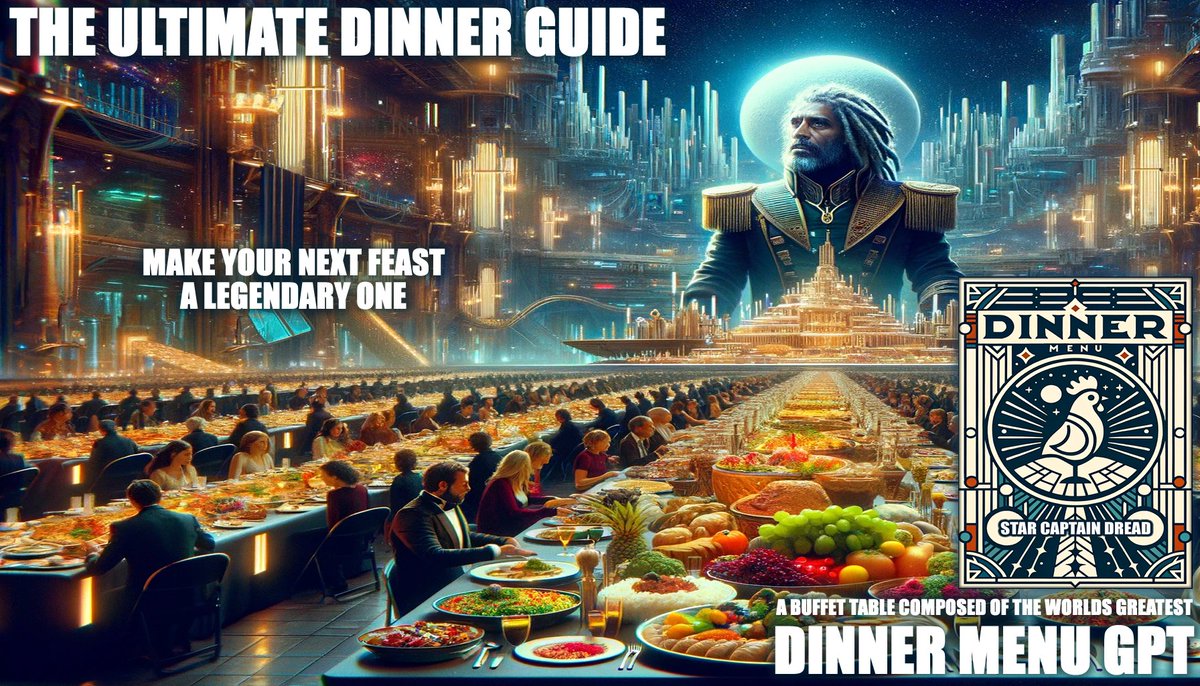 StarCptnDread's tweet photo. Planning to surprise a #valentine with a #dinnerdate?
Cook them something Epic they've nay tried before!
DINNER MENU GPT - has all the options in store!
https://t.co/iK7MsMj0cf
Recipes from around the world, at yarr fingertips!
#recipe #recipes #recipeoftheday #ValentinesDay https://t.co/FQegybfonB