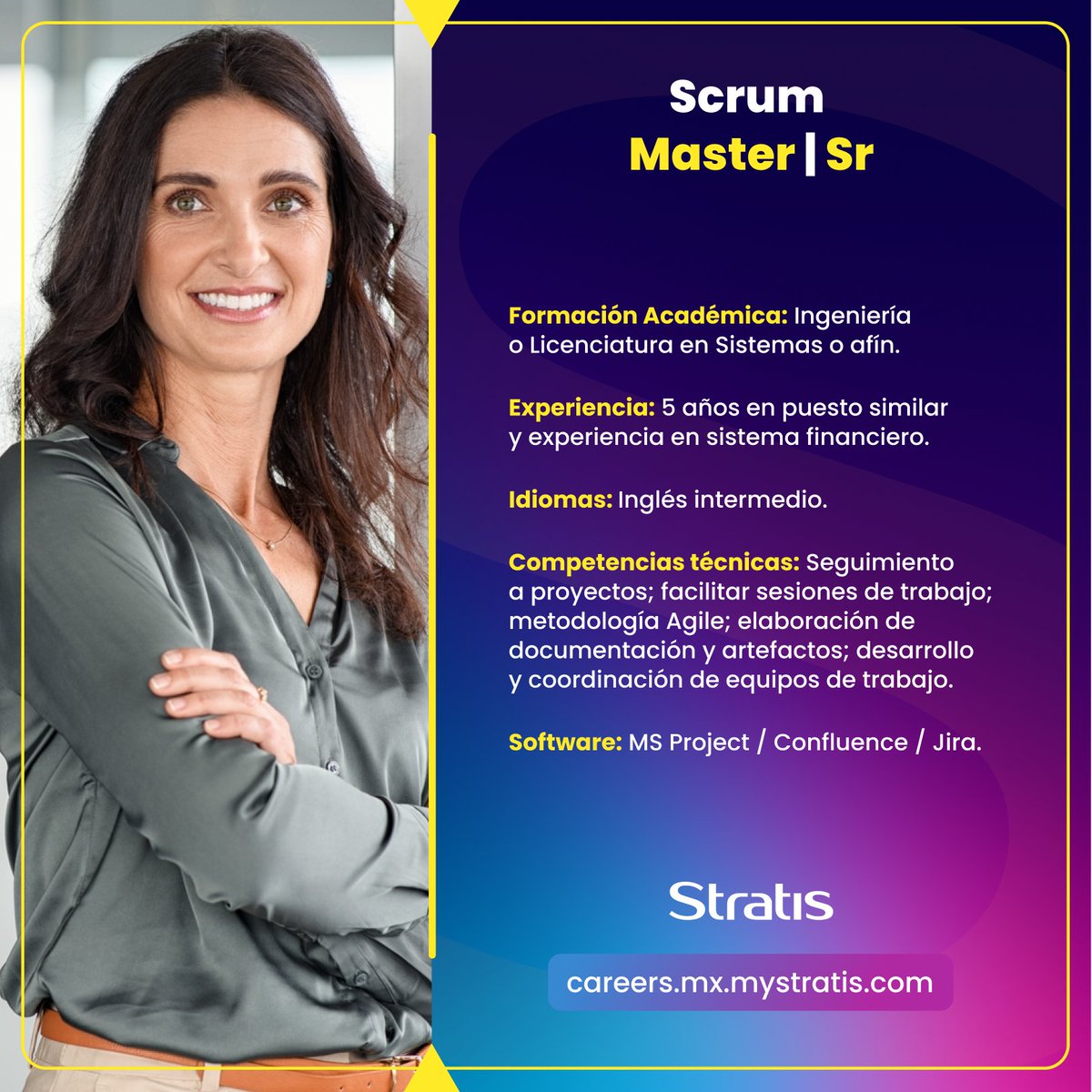 mystratis's tweet photo. En Stratis, estamos contratando - https://t.co/QeL80rmilK
#OportunidadLaboral #EmpleoDisponible #VacanteDisponible #EmpleoMéxico #Hiring #VacantesMéxico #VacantesCDMX #ÁreaTecnológica #Tecnología https://t.co/C7EKVtt4II
