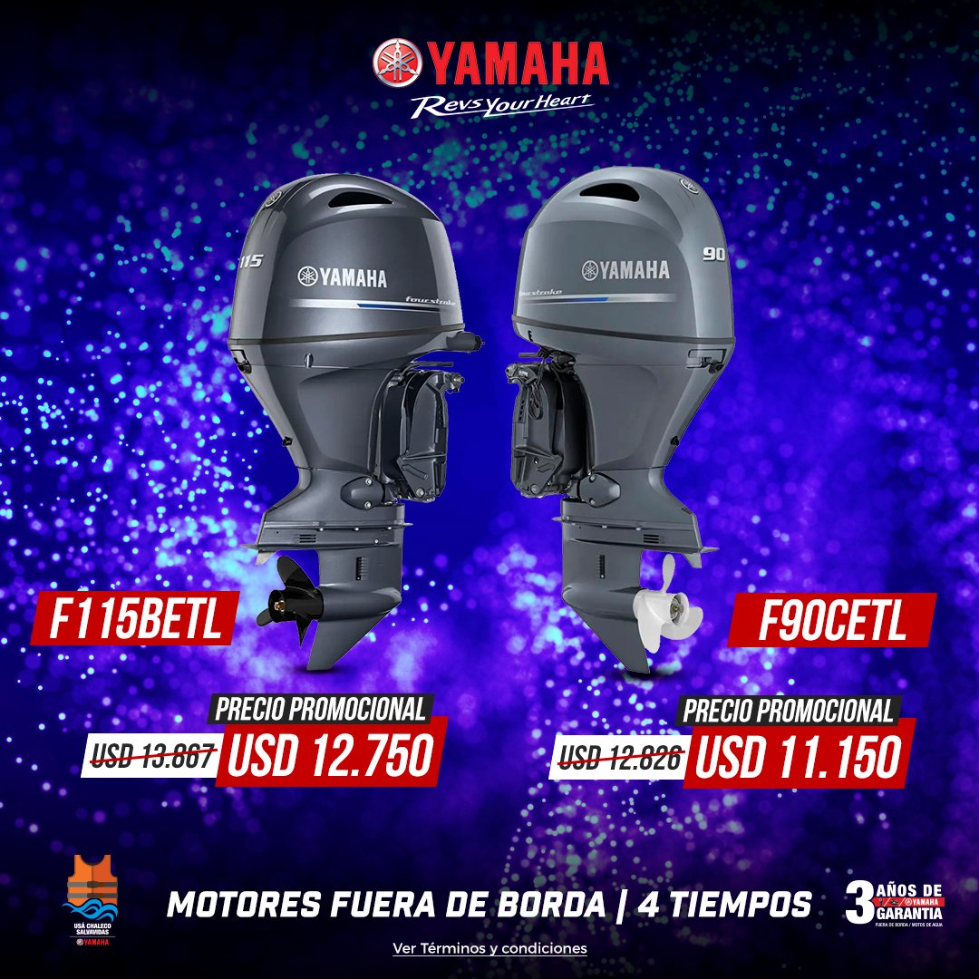 Sentí la naturaleza con nuestra línea de motores fuera de borda 4T. 🌊☀️

Aprovechá nuestro precio promocional

Conocelos en nuestra web (Link en bio)

#Motores #Yamaha #Marina #Argentina