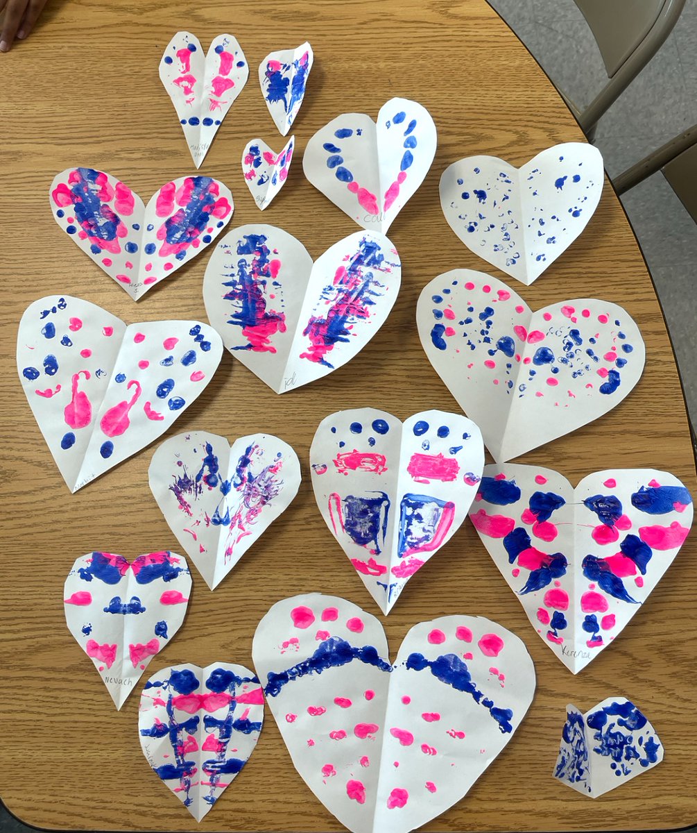 ShowYourWork (@time2math_it_up) on Twitter photo Our 4th graders incorporated their current study of symmetry into a hands-on lesson to celebrate Valentine’s Day. <a href="/CLETS_SDT/">Jessica W.</a> <a href="/LoriMGrant/">Lori M. Grant</a> <a href="/EuniqueGray/">eunique gray</a> Our 4th graders incorporated their current study of symmetry into a hands-on lesson to celebrate Valentine’s Day. <a href="/CLETS_SDT/">Jessica W.</a> <a href="/LoriMGrant/">Lori M. Grant</a> <a href="/EuniqueGray/">eunique gray</a>