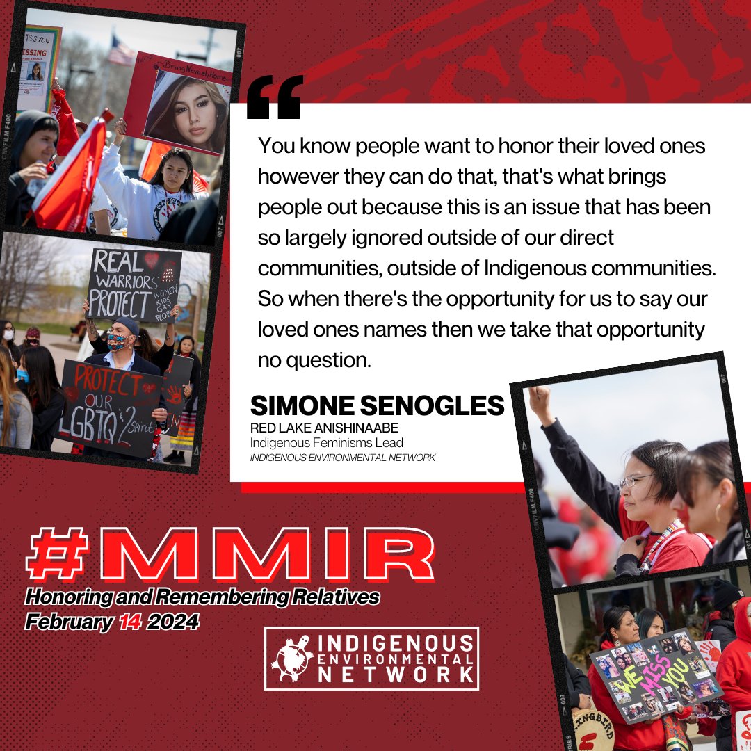 We live in a world where Indigenous lives are not valued or honored. On this day and every day we acknowledge and remember those who have been taken from Mother Earth too soon and those who remain missing. #SayHerName #NOMoreStolenSisters #MMIR #EndTheEpidemic #BringThemHome
