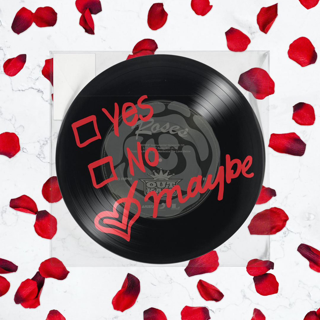 MassAppeal's tweet photo. "Caroliiiiine, be my valentine?”

‘#Roses’ 10" vinyl: https://t.co/2BmMSlsmFA

Grab it in the physical at the #HHTI gift shop.

🌹 6400 Sunset Blvd, Los Angeles, CA.

@BigBoi #HipHopTilInfinity #HipHop50 #SpeakerboxxxTheLoveBelow https://t.co/PFhPMMCkTM