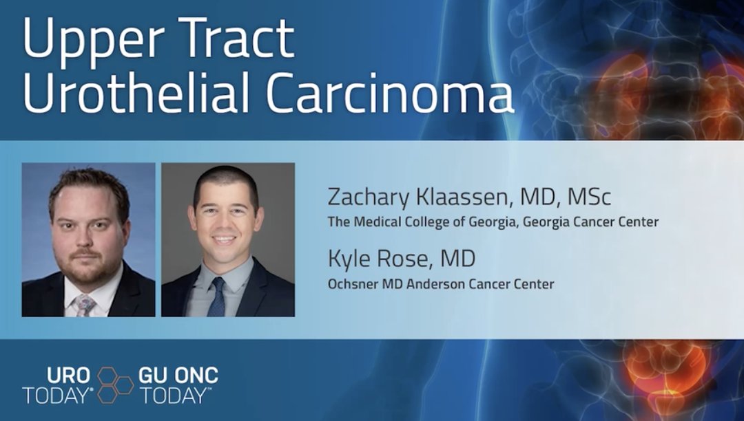 UroToday.com (@urotoday) on Twitter photo Guidelines and real-world scenarios in upper tract #UrothelialCarcinoma treatment. <a href="/KyleRoseMD/">Kyle M Rose</a> <a href="/OchsnerHealth/">Ochsner Health</a> and <a href="/zklaassen_md/">Zach Klaassen</a> <a href="/GACancerCenter/">Georgia Cancer Center</a> discuss the complexities of treating low-grade #UTUC in this case-presentation on UroToday > bit.ly/3tb7ZBG Guidelines and real-world scenarios in upper tract #UrothelialCarcinoma treatment. <a href="/KyleRoseMD/">Kyle M Rose</a> <a href="/OchsnerHealth/">Ochsner Health</a> and <a href="/zklaassen_md/">Zach Klaassen</a> <a href="/GACancerCenter/">Georgia Cancer Center</a> discuss the complexities of treating low-grade #UTUC in this case-presentation on UroToday > bit.ly/3tb7ZBG