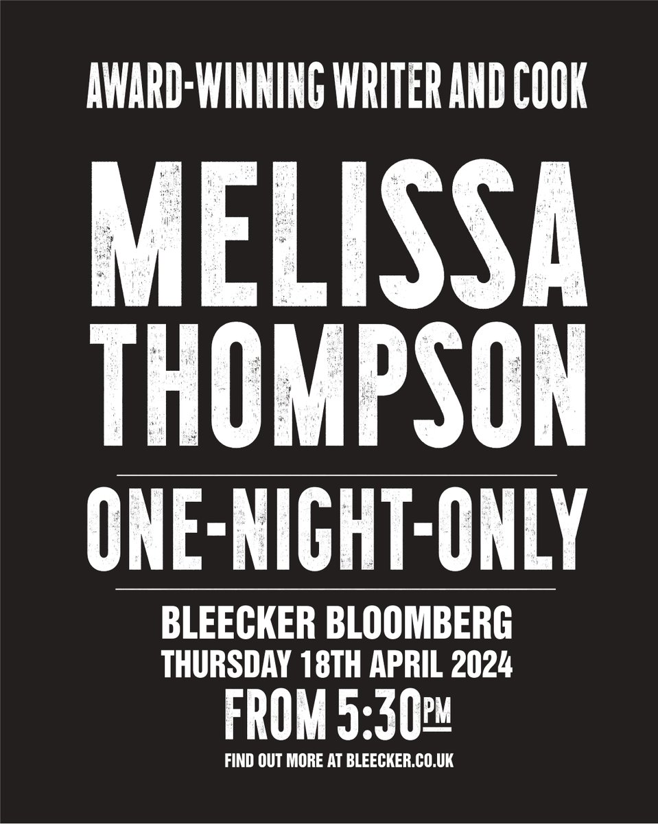 BLEECKER tweet media