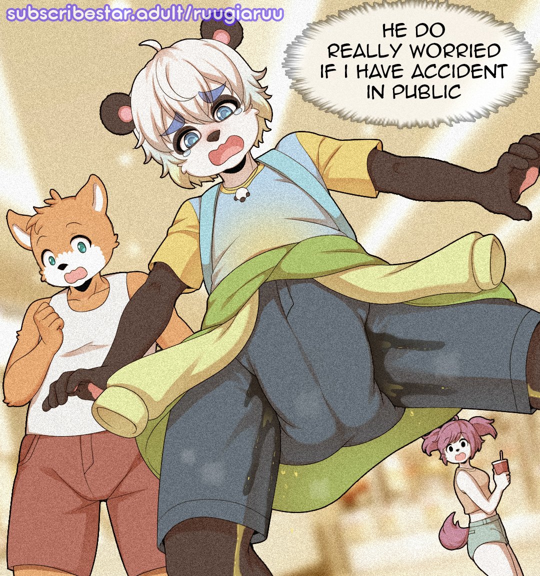Ruu Comics on X: When your diaper are too full but you cannot stop  leaking! New Ruu comic page just uploaded in my Sub$cribe$tar Adult~  t.coKVmCqLUQEE  X