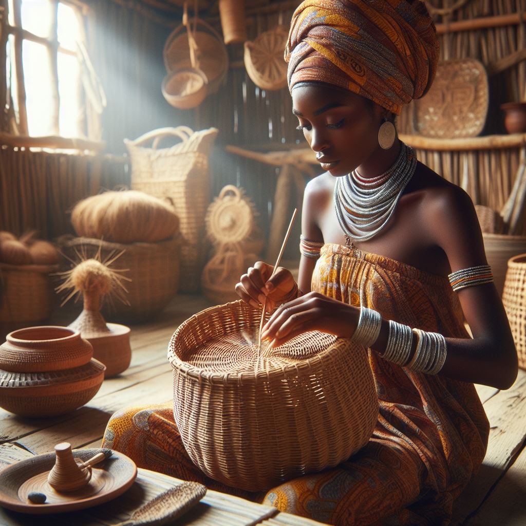 OpenSpaceTz's tweet photo. The Bantu people are known for their skills in arts and crafts, such as weaving, pottery, carving, and painting. They use natural materials and colors to create beautiful and functional items. Join our Bantu Trails in Tanzania project to help presrrve the Bantu culture.

#culture https://t.co/numpUkiWjo