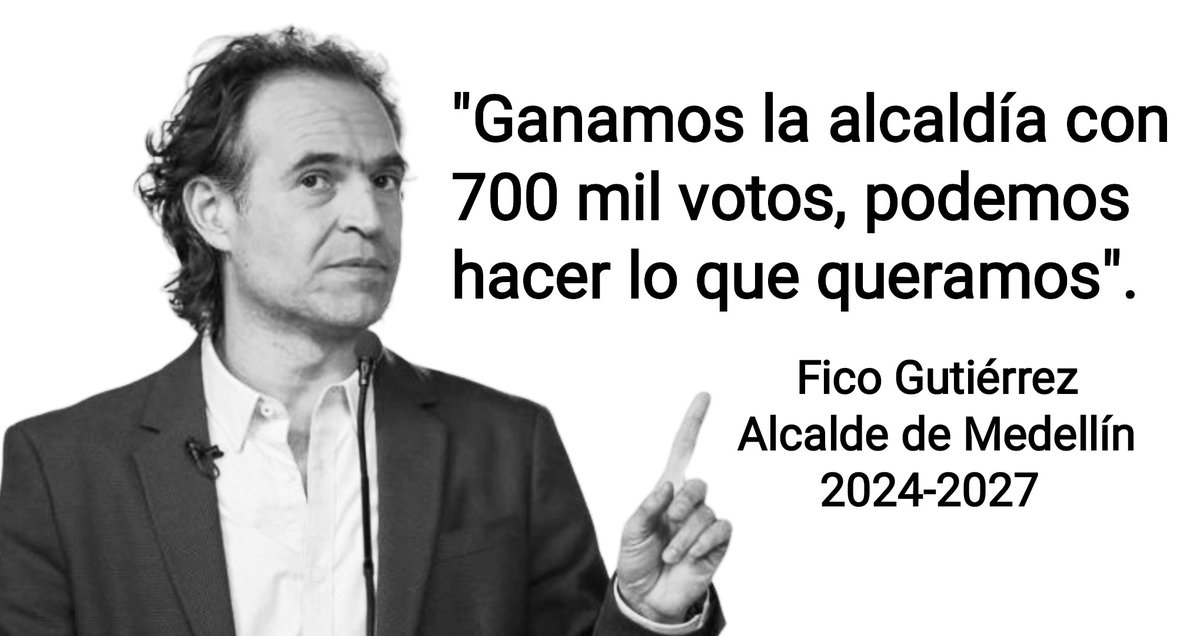 AsociacionDePre's tweet photo. Guarden esta imagen para cuando Federico Gutiérrez se vuelva a lanzar como candidato a la presidencia de la República. https://t.co/R5aQRSwfaa