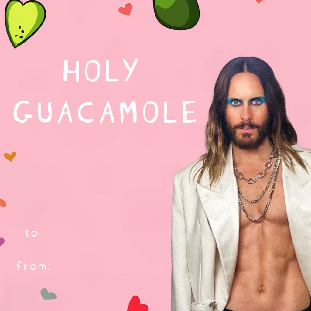 30SECONDSTOMARS's tweet photo. Send this to the special Echelon in your life 🖤👀

Happy Valentine’s Day from MARS, XO https://t.co/gDJr1tunFP