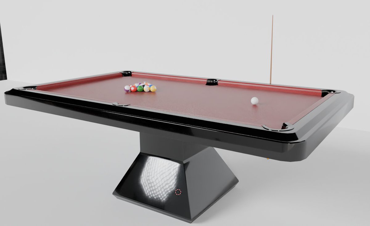 RMSDesign's tweet photo. Work in progress
Snooker table hardsurface modelled in #blender
Made the materials using uv mapping, procedural textures and pbr textures.

#blender #pbrtextures #hardsurface #procedural #3dmodel #3dasset #wipart https://t.co/xMFR4eUb9w