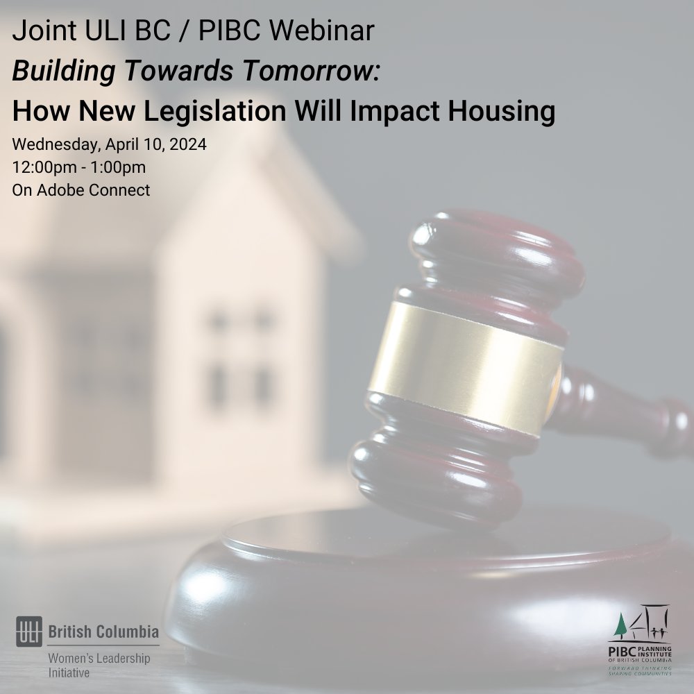 ULIBC's tweet photo. WLI BC in partnership with @_PIBC are pleased to present this virtual discussion where panelists will present their forecasts regarding the impacts of new BC housing-related legislation that has been launched in recent months.

https://t.co/VEgfFoXXRF

#ULIBC #WLIBC #PIBC https://t.co/rtnMc2gX9O