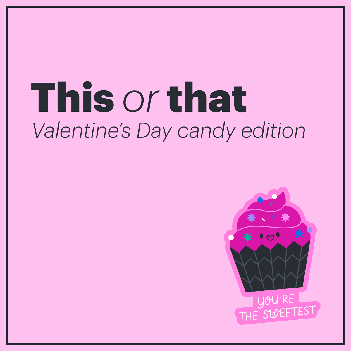 Valentine's Day Candy Showdown! Sweethearts or Chocolate? 🍬🍫 Cast your vote in our Visual Activity! 🔴 tinyurl.com/mwp2fcvv Share the love and see what your friends prefer! #ValentinesDay #CandyShowdown