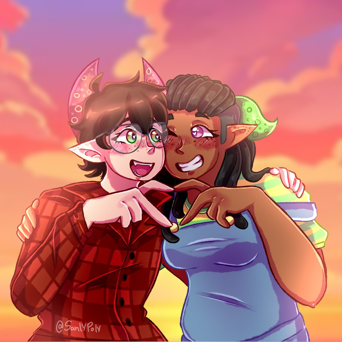 Sanlypoly's tweet photo. 🌹❤️HAPPY VALENTINES DAAAYYY!!!🌹❤️
💛Here is a compilation of shipping/couples that I recently drew 💛
-
#vanetinesday #splatoon #art #oc #digitalart #splatoonart https://t.co/yFTjHYVxX1