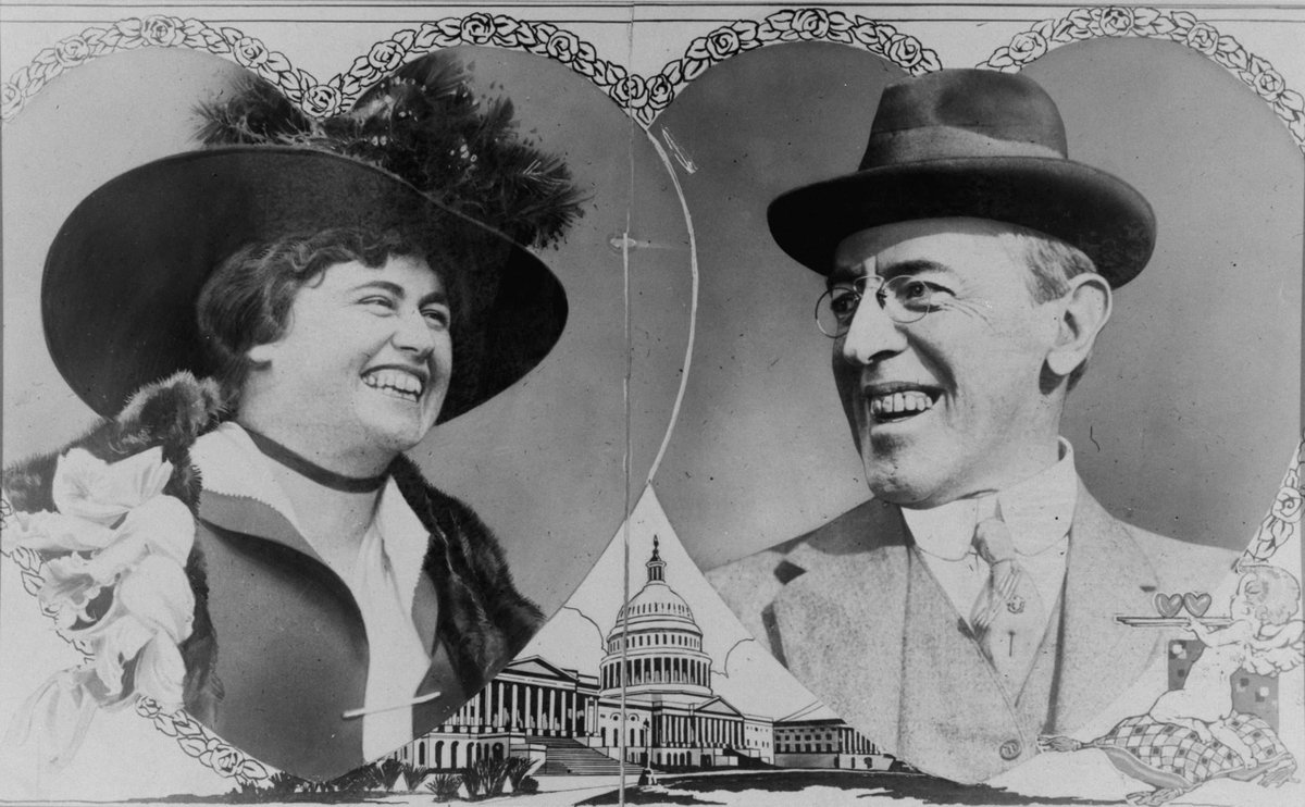 Happy #ValentinesDay from Encyclopedia Virginia! The American Press Association made this very cute collage to celebrate the engagement of President Woodrow Wilson and Edith Bolling Galt in 1915. Learn more: loom.ly/QhVvuKw Source: @librarycongress #virginiahistory