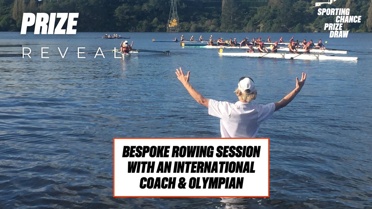 A rowing session with an OLYMPIAN 🏅🚣‍♂️ Join James Stephenson - international rowing coach - & Olympian Ollie Cook for this bespoke one-to-one rowing session. Opens 1st March, 12 noon (GMT), for two weeks only 👉🔗 loom.ly/Kfs0KfU #sportingchanceprizedraw