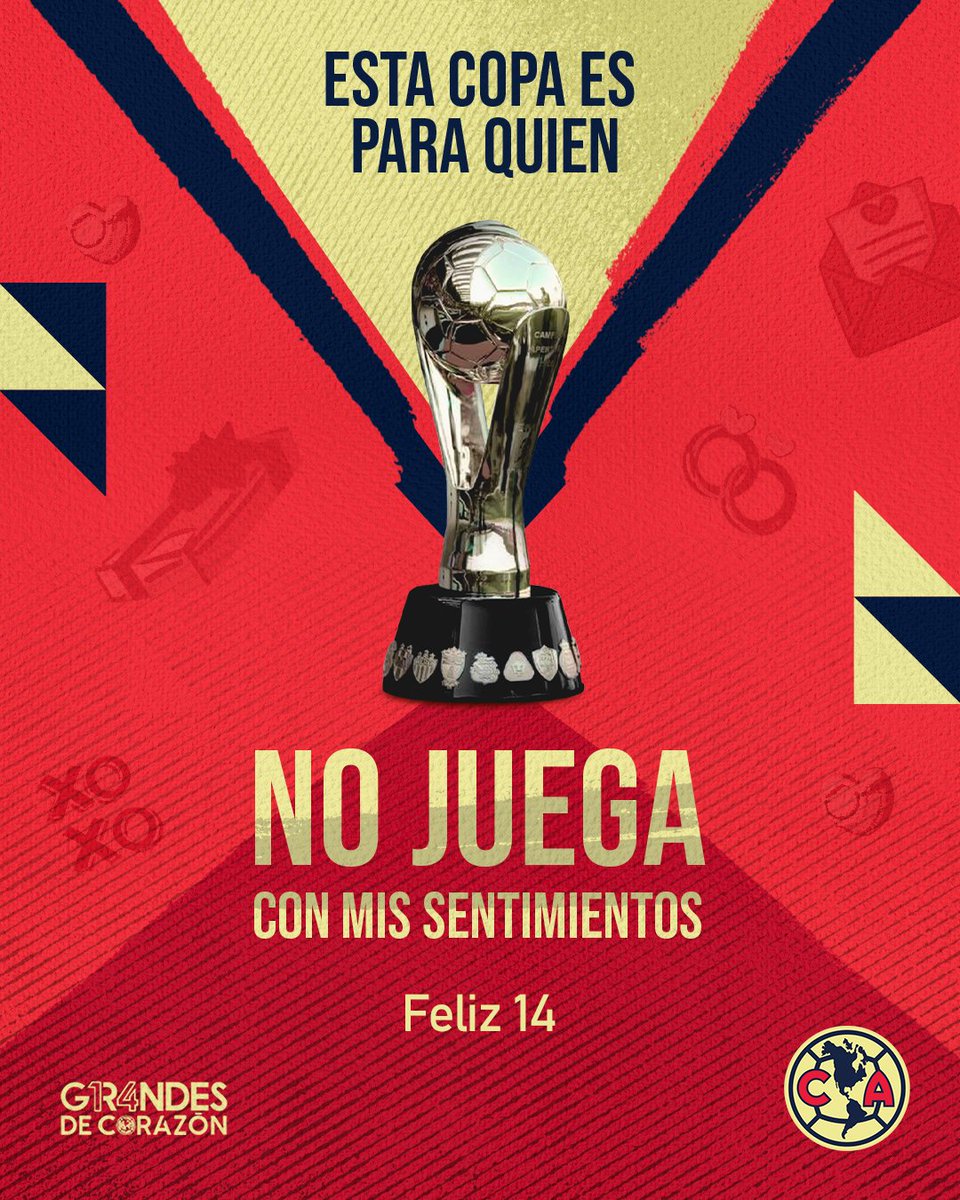 ¡Para ti que jugabas de visita y ahora juegas de local! 🥰🏆✨

#GrandesDeCorazón💙💛